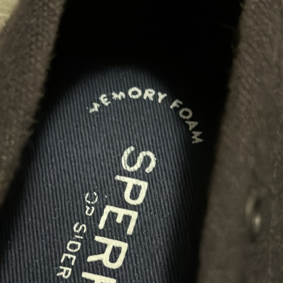 Sperry Slip On Shoes-Wmns Sz 9-Navy-EUC - Picture 6 of 15